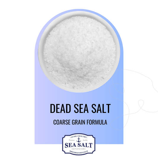Dead Sea Salt - Unscented - Coarse Grain