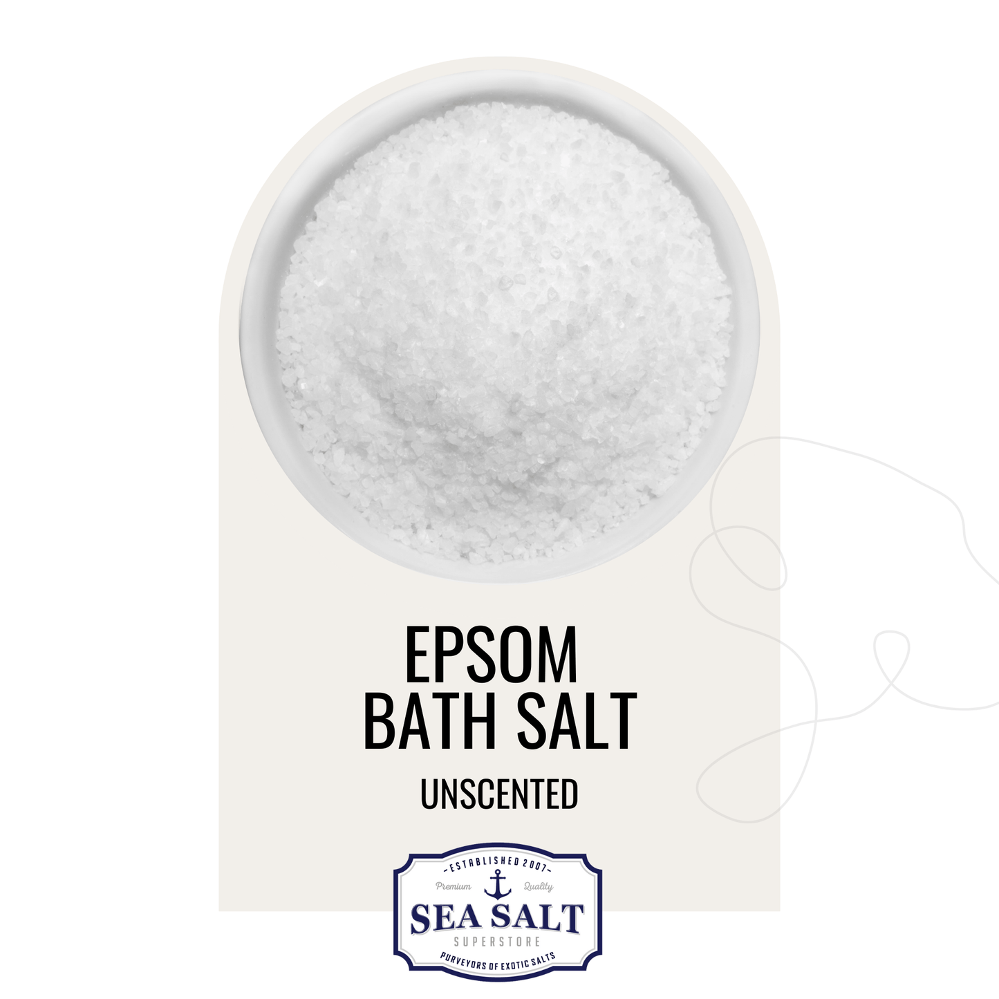 Epsom Salt - Magnesium Sulfate - USP Grade - Unscented