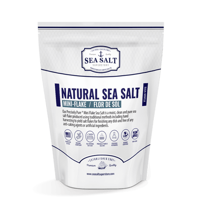 Fleur De Sel (Flor de Sol) Sea Salt - All Natural, No Additives