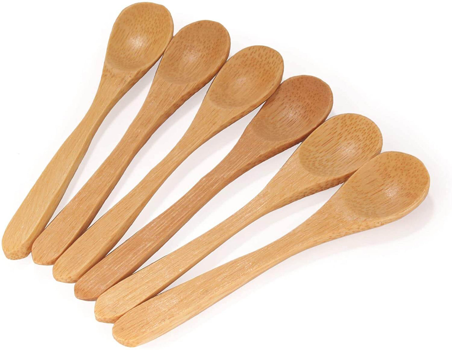 Mini Bamboo Wooden Salt Spoon (25 per Case)